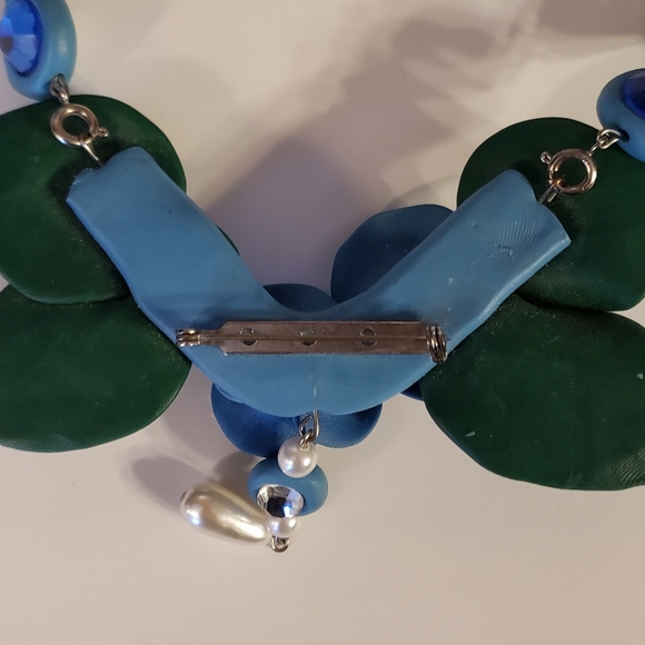 One of a kind, Handmade rose jewelry set - Picture 3 of 6